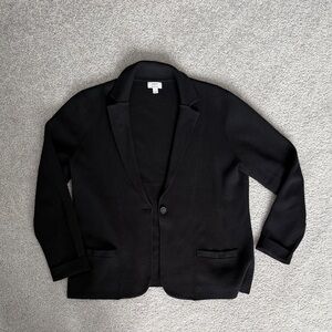 J. Crew Women’s Black Knit Blazer